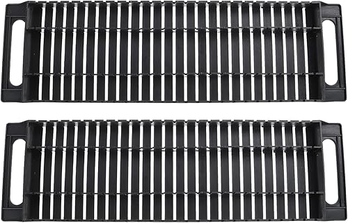 Miniatura 9 de 2 piezas de soporte de barra antiestática, bandeja de PCB antiestática, estante ESD, estantes de rotación de almacenamiento de 25 estantes