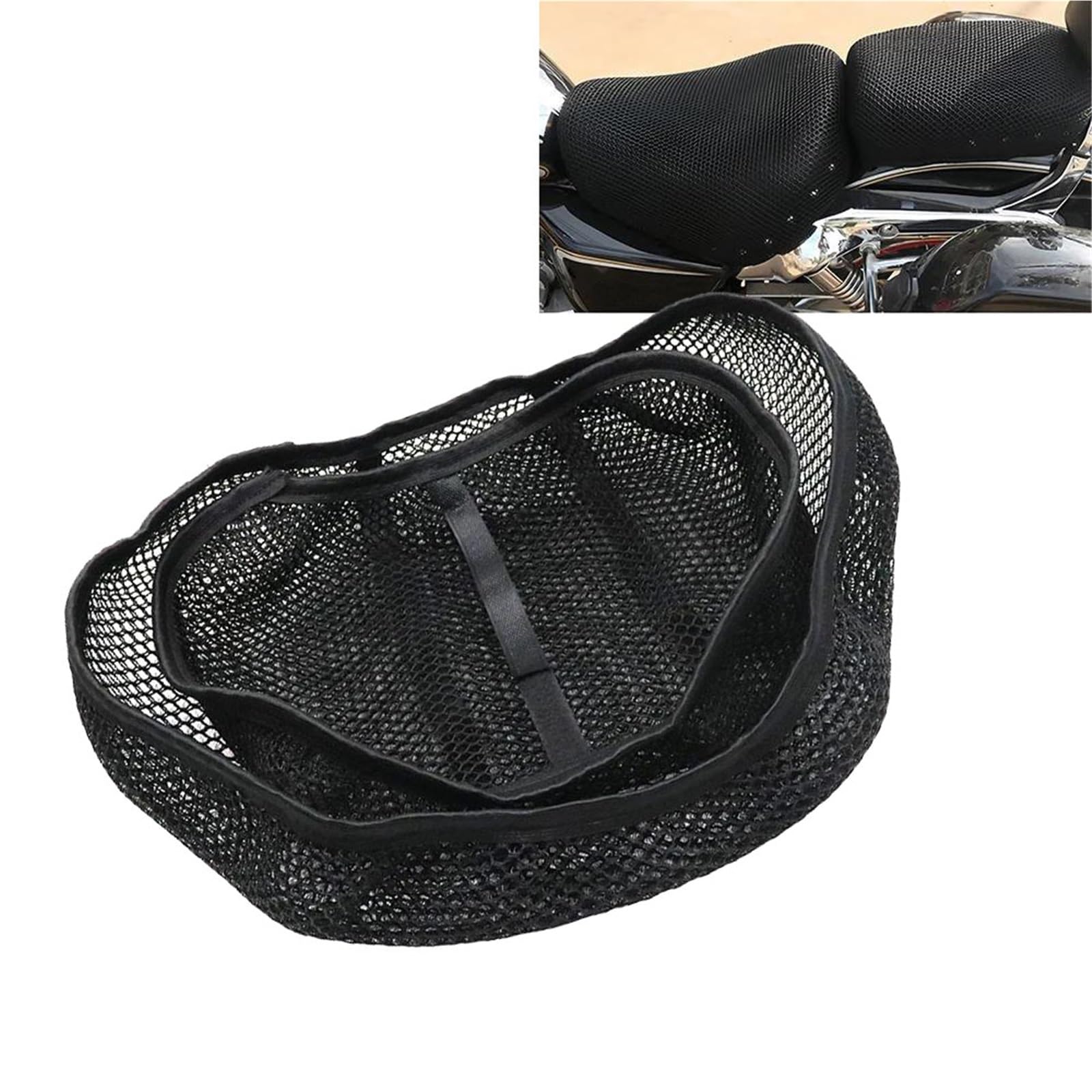 Cojín para asiento de motocicleta Suzuki GZ125 ideal para rutas largas 7