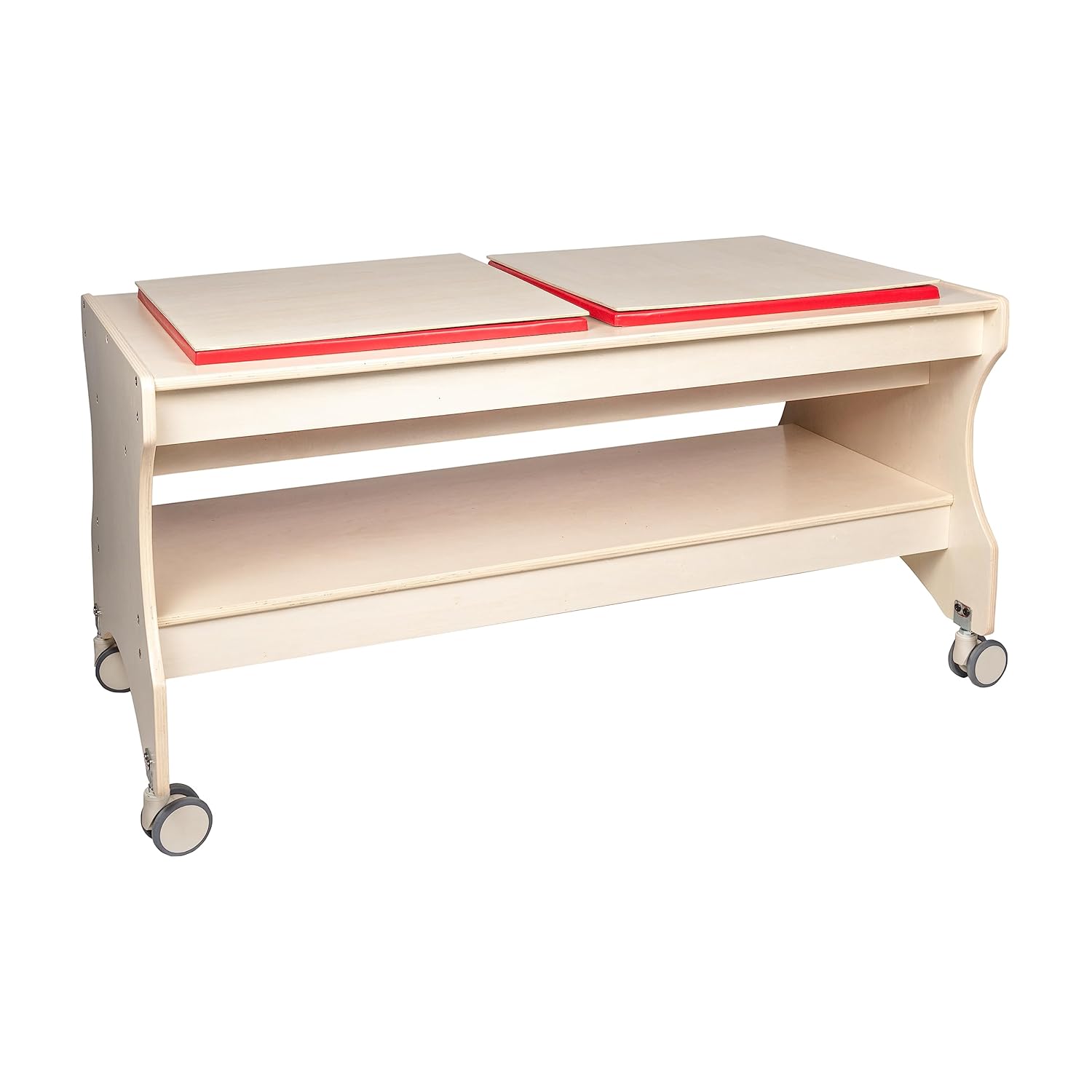 Children’s Factory Mobile Sand & Water Table, Sensory Preschool, Playroom, and Classroom Learning Activities, Nursery & Daycare Furniture, Assembled
