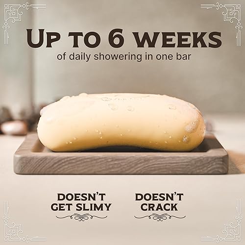 Miniatura 6 de Carolina Castile - Jabón en barra de jabón para pieles sensibles, jabón natural para hombres con aceite de oliva, manteca de cacao y aceite de coco,