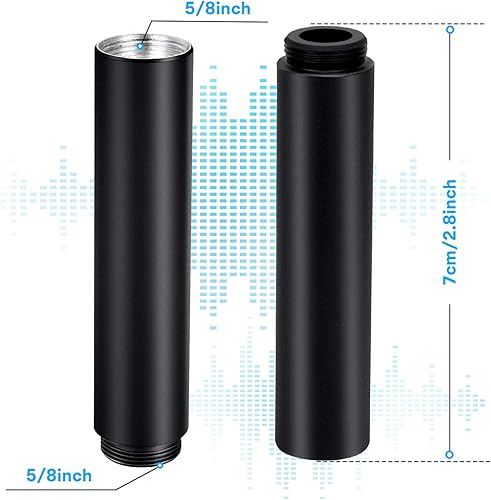 Vista 25 de MV7 MV7X MV7+ Brazo Boom - Brazo de micrófono con cubierta de espuma compatible con Shure MV7 y Shure MV7X y Shure MV7+ Micrófono con filtro Pop y 2