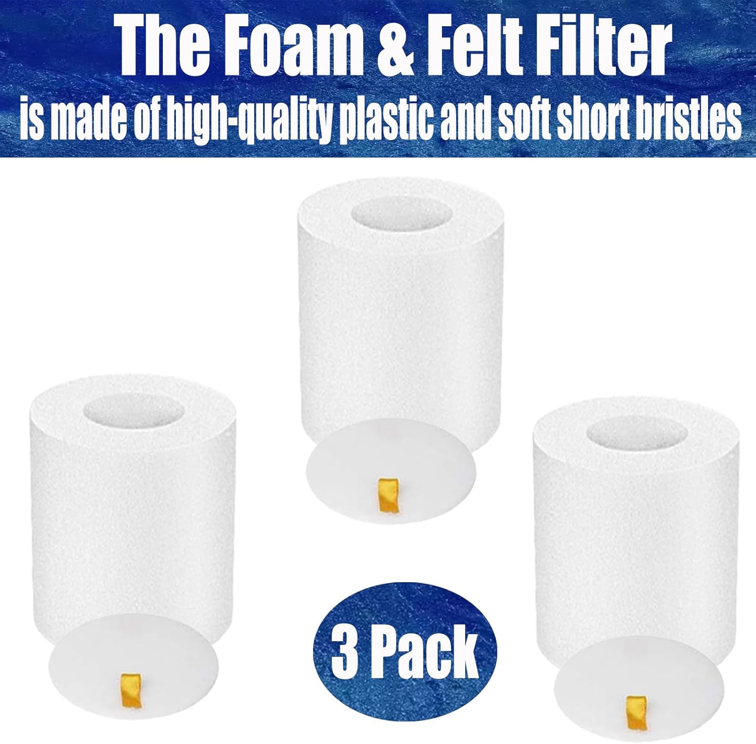 FZCSZJFR replacement foam and felt filters for Shark vacuum