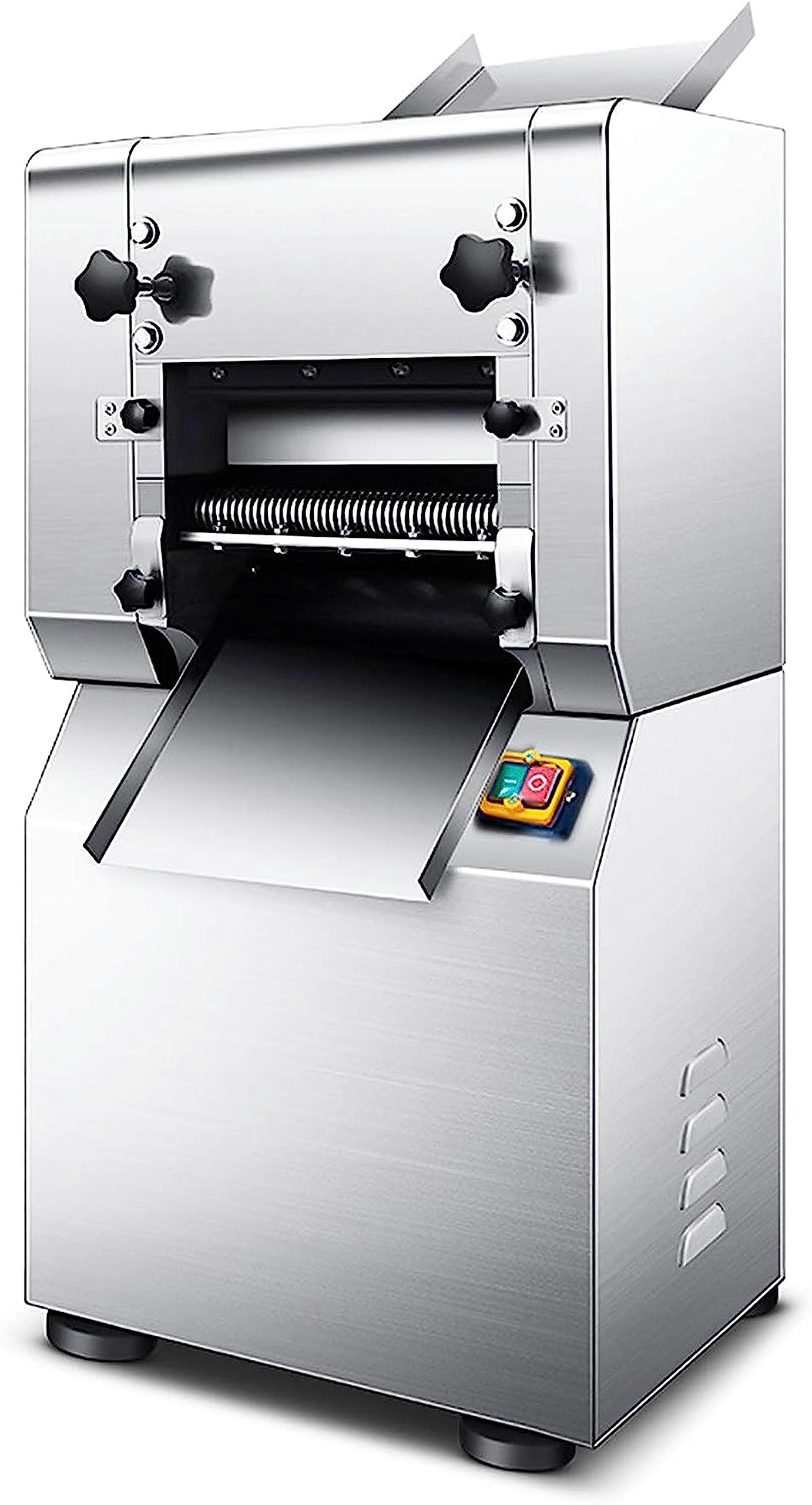 Máquina para Hacer Pasta Comercial de 1500 W, máquina para Hacer Bolas de Masa hervida Profesional, máquina para Hacer Espagueti, máquina para prensar Rodillos de Fideos, 1-10 mm, CE/FCC/CCC/PSE