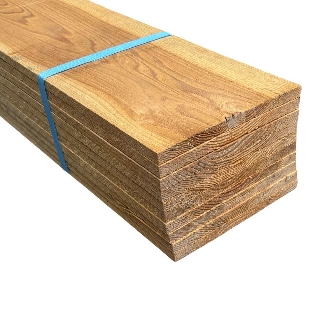 Amazon.co.jp: 野地板 杉板 木材 板 長さ1000mm×厚み12mm×幅180mm 10枚 
