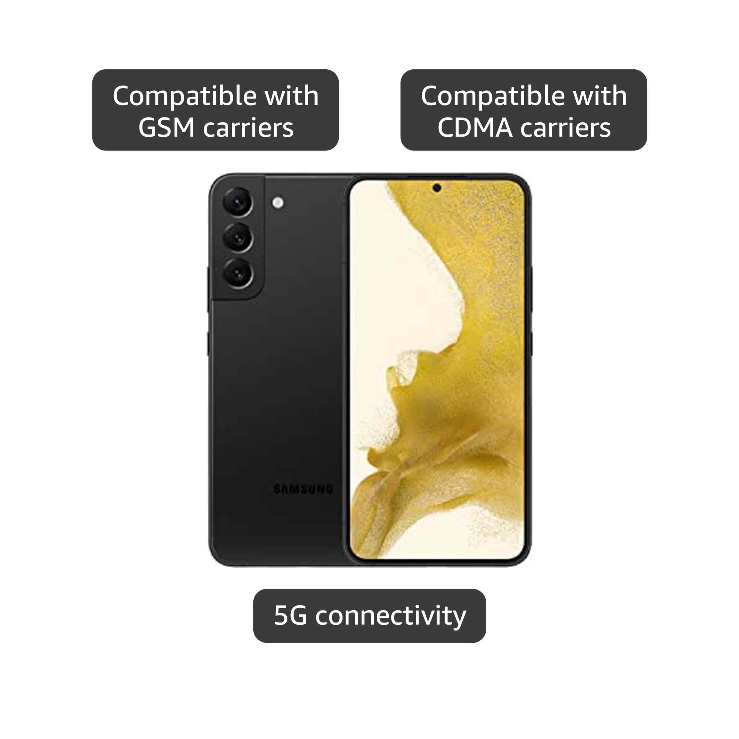 Amazon.com: Samsung Galaxy S22+ Smartphone, Factory Unlocked