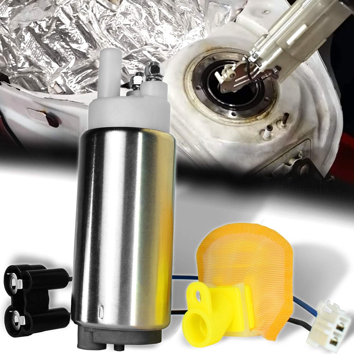 ExtremePowersports OE Replacement EFI Fuel Pump+Filter/Strainer 04-07 CBR 1000RR/03-06 600RR/CB1300,CBR,600RR,1000RR,CBR600RR,CBR1000RR 16700-MEE-013,16700-MEJ-013,16700-MEE-D01,16700-MEE-D02