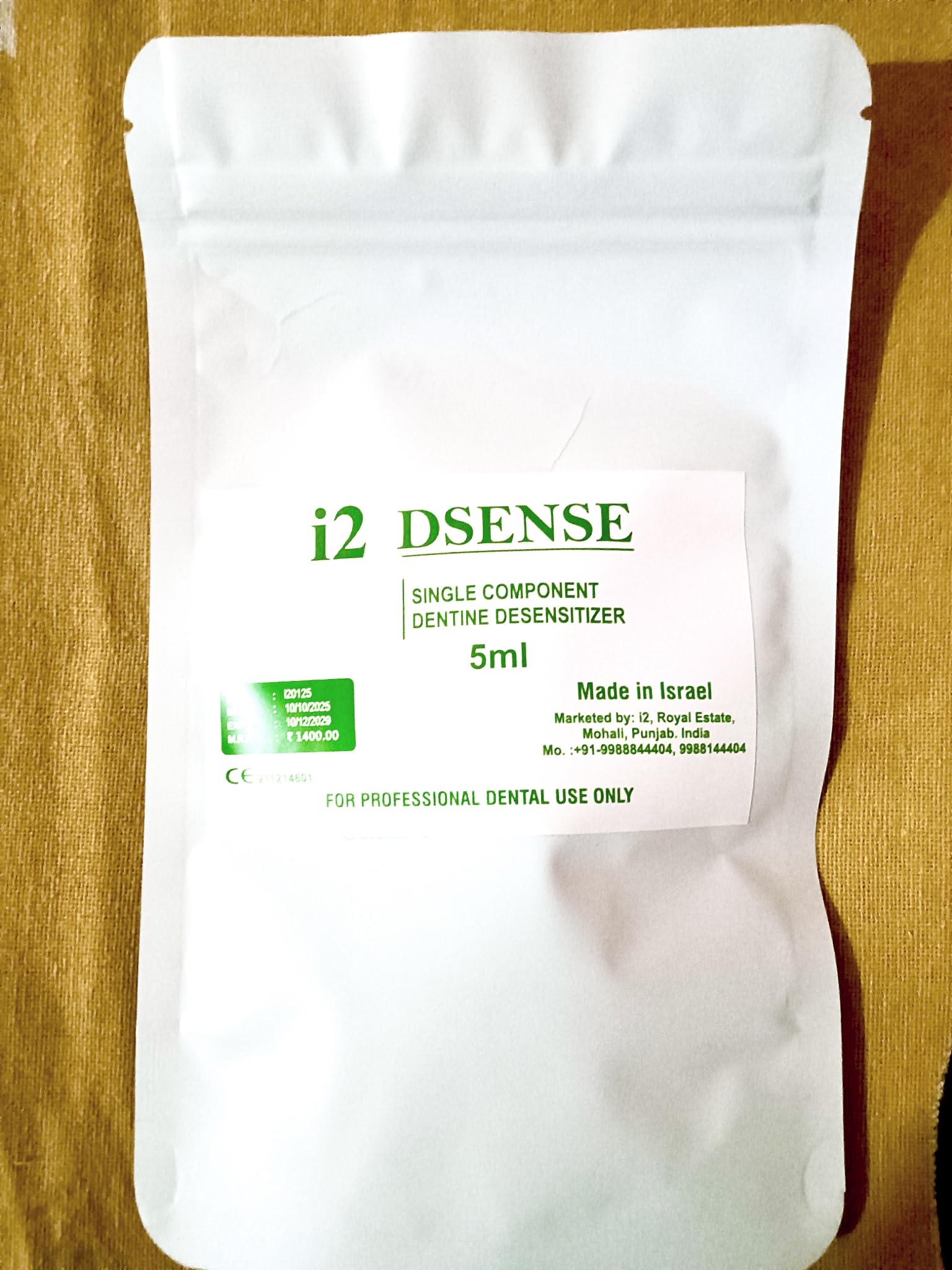 Single Component Dentine Desensitizer, Professional Dental Use, 5ml, Made in Israel-image-39
