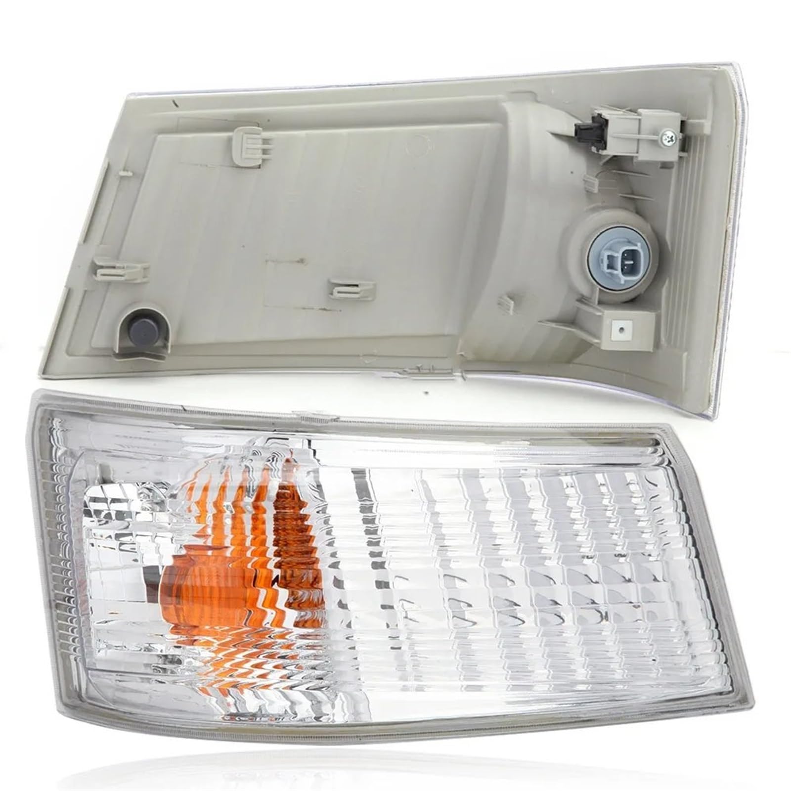 Clignotant Dynamique pour Mitsubishi pour Canter pour Fuso FE FG 2012-2018 Feu d'angle Feu Antibrouillard Avant Voiture Clignotant Phares Ensemble Lampes Témoins Indicateur de Miroir(1 Paire)