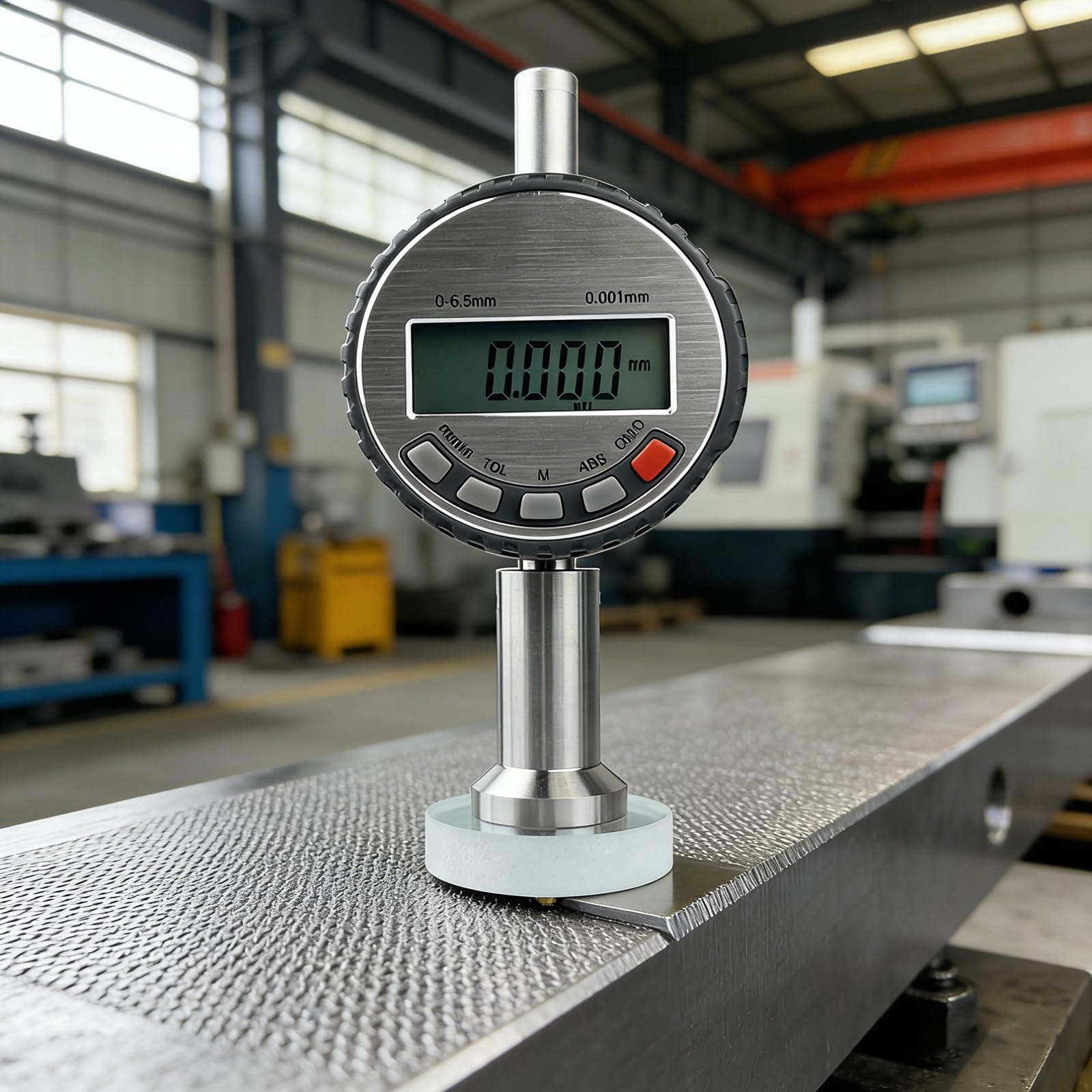 Oberflächenrauheitsprüfer, digitales Profilometer mit RS232-Schnittstelle, Genauigkeit ± 0,003 mm, Datenübertragung, 2-Einheiten-Umrechnung, Multi-Parameter-Oberflächen-Finish-Messung