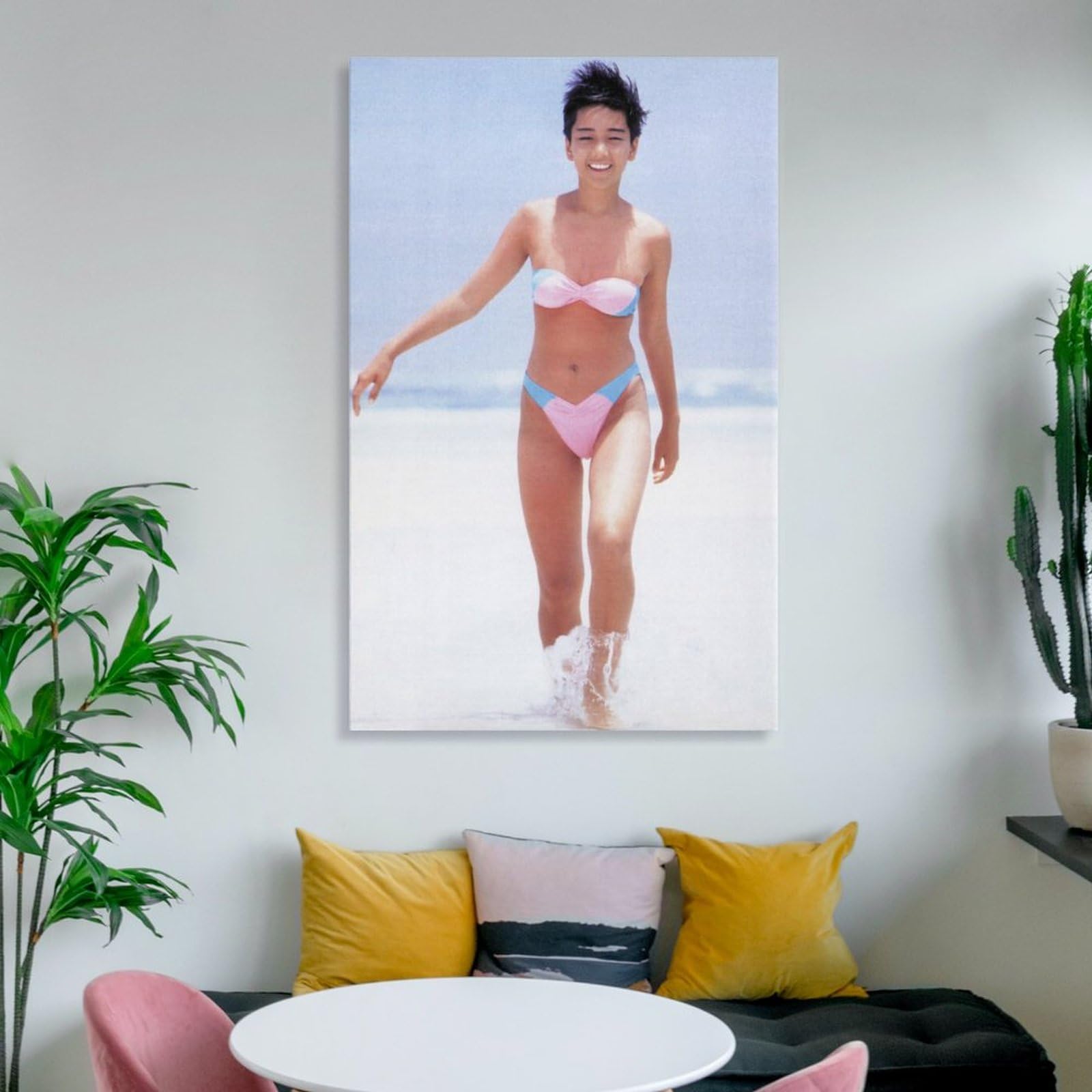 Amazon.co.jp: 西田ひかる写真ビキニポスターアートパネル ウォール