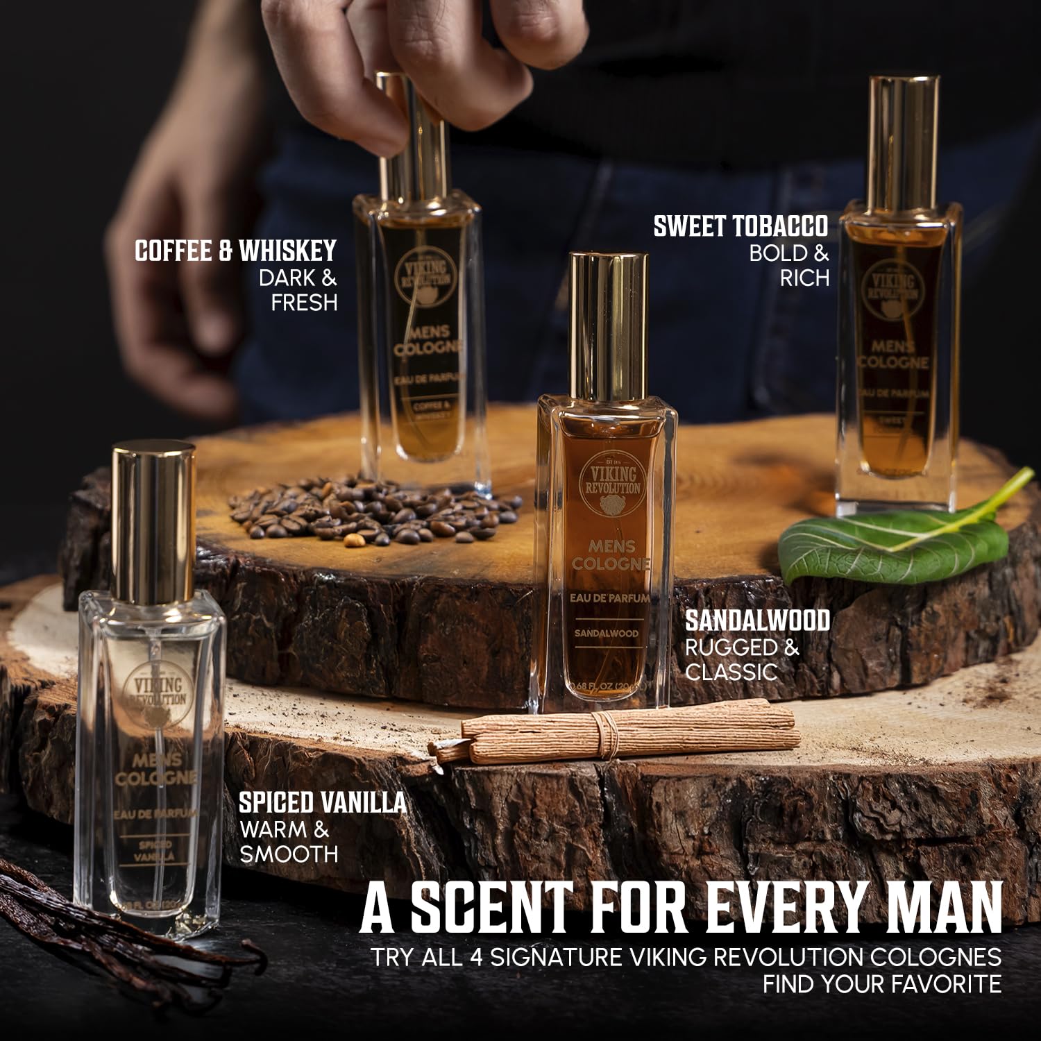 Viking Revolution Cologne Sampler Set - 4 Fragrances -3