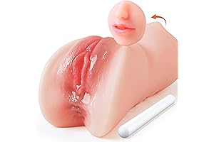 Realistic Male Masturbator 3-in-1 Sex Toys for Men
