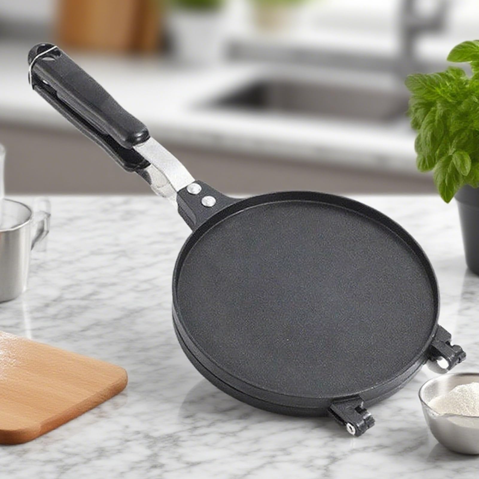 Macchina per coni waffle Stampo padella utensili chip forno crepes