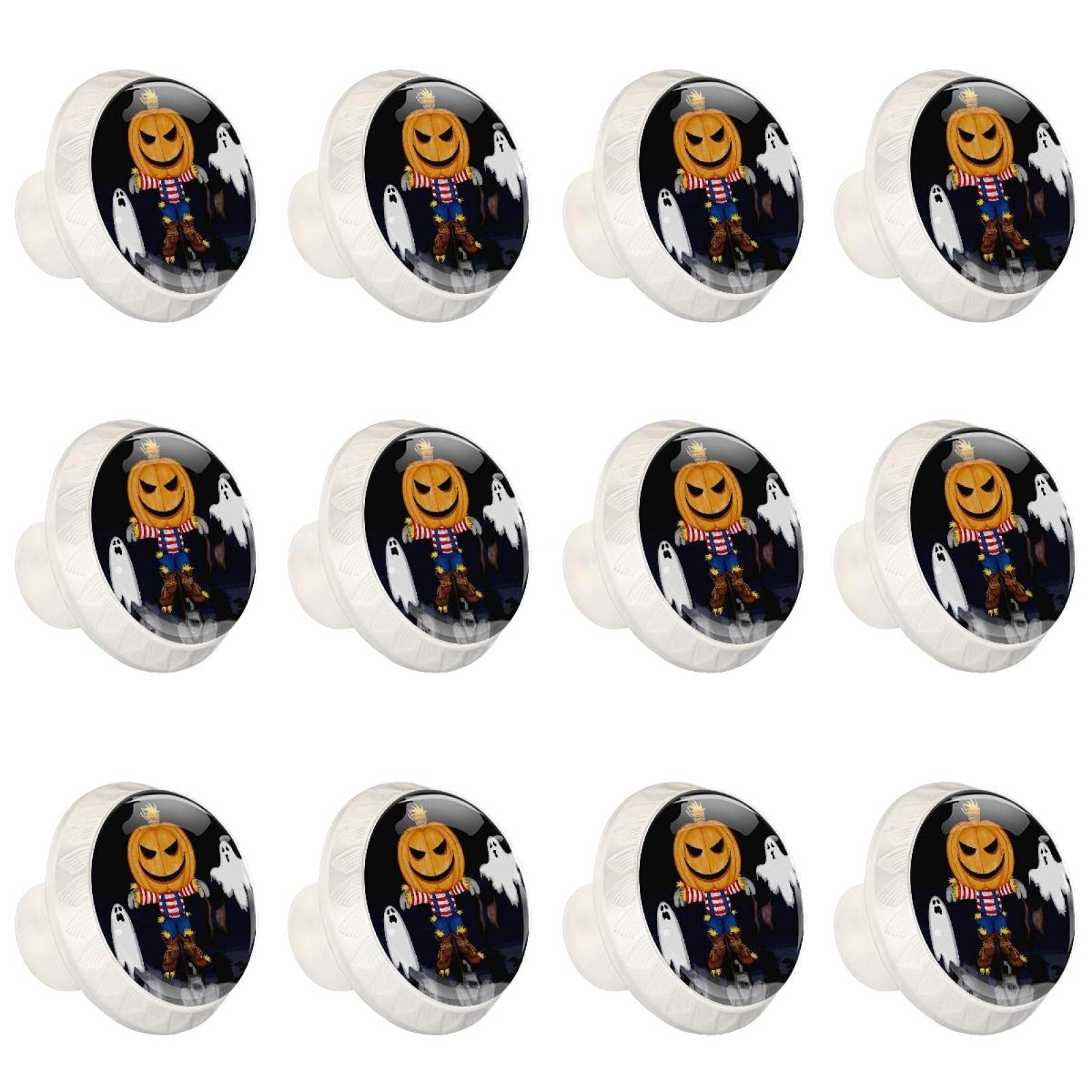 Boutons de cuisine ronds motif citrouille pour égayer les meubles de votre maison