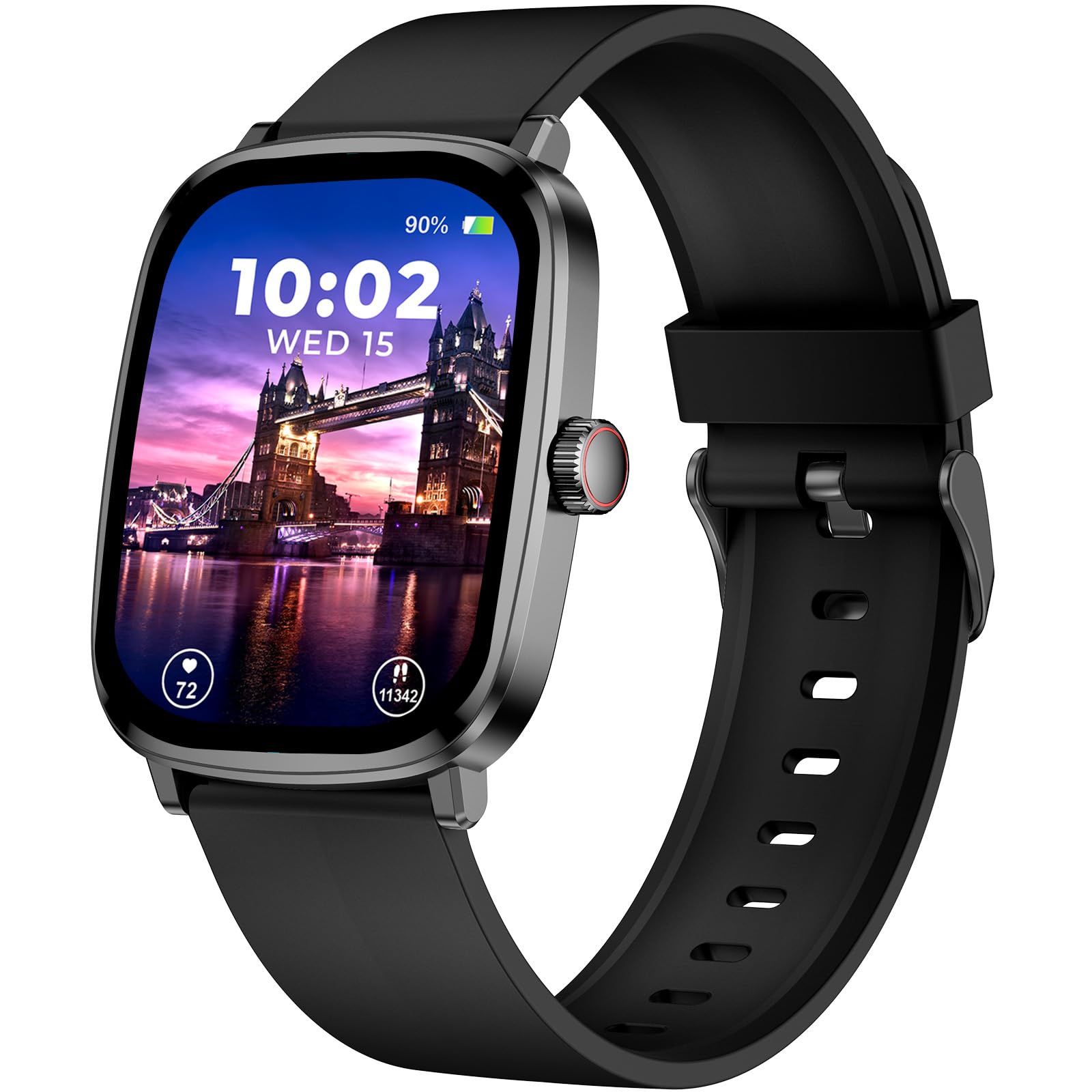 beatXP Unbound Era 2.01" Super AMOLED Display Bluetooth Calling Smart Watch, Metal Body, Rotary Crown, 410 * 502px, 1000 Nits, 60Hz Refresh Rate, 100+ Sports Modes (Black) (B0CG9PSDYH) Amazon Price History, Amazon Price Tracker