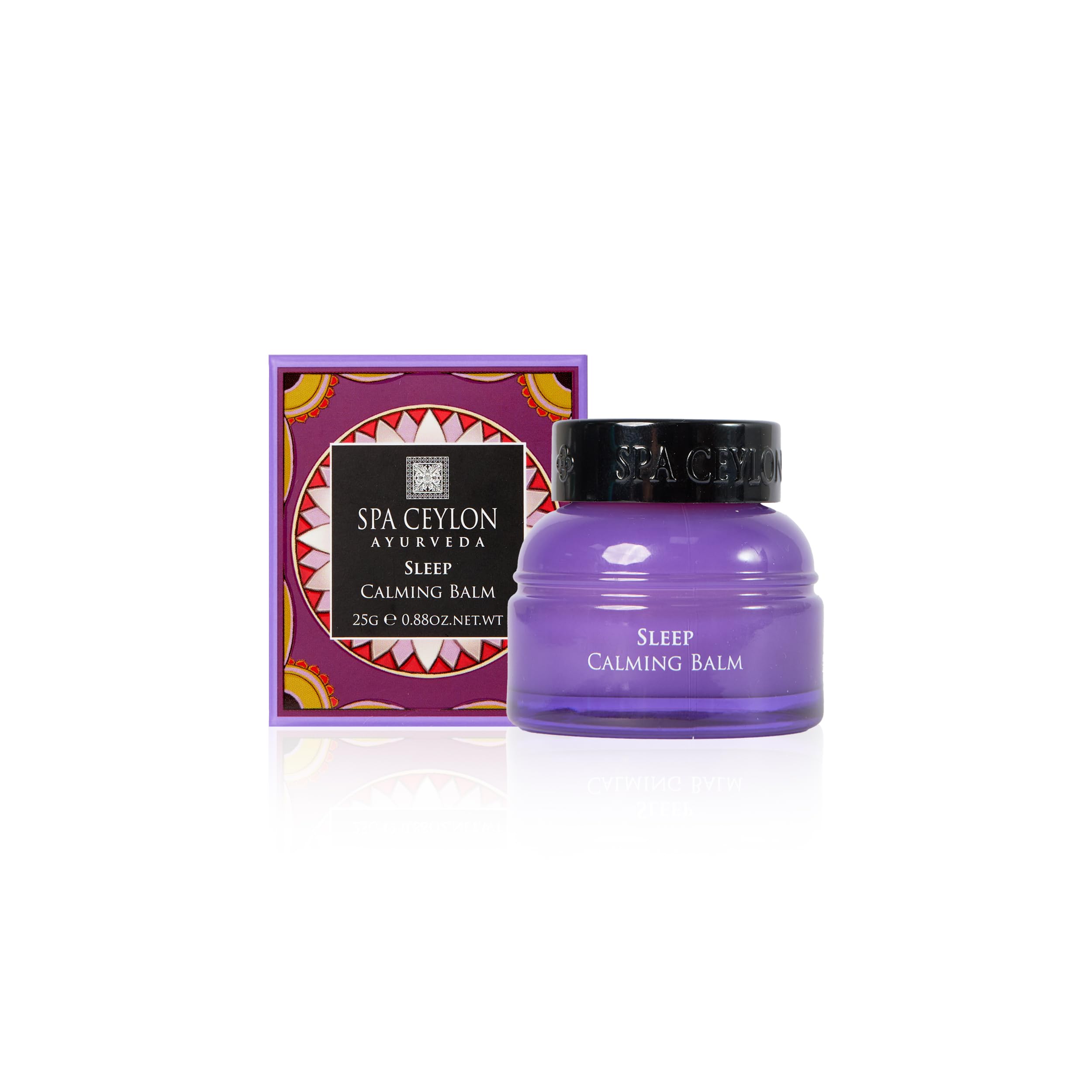 SPA CEYLONSLEEP Calming Balm, Natural Sleep Aid with Lavender & Ylang Ylang, Soothing Body Balm for Bedtime Routine, Suitable for All Skin Types, 25 g
