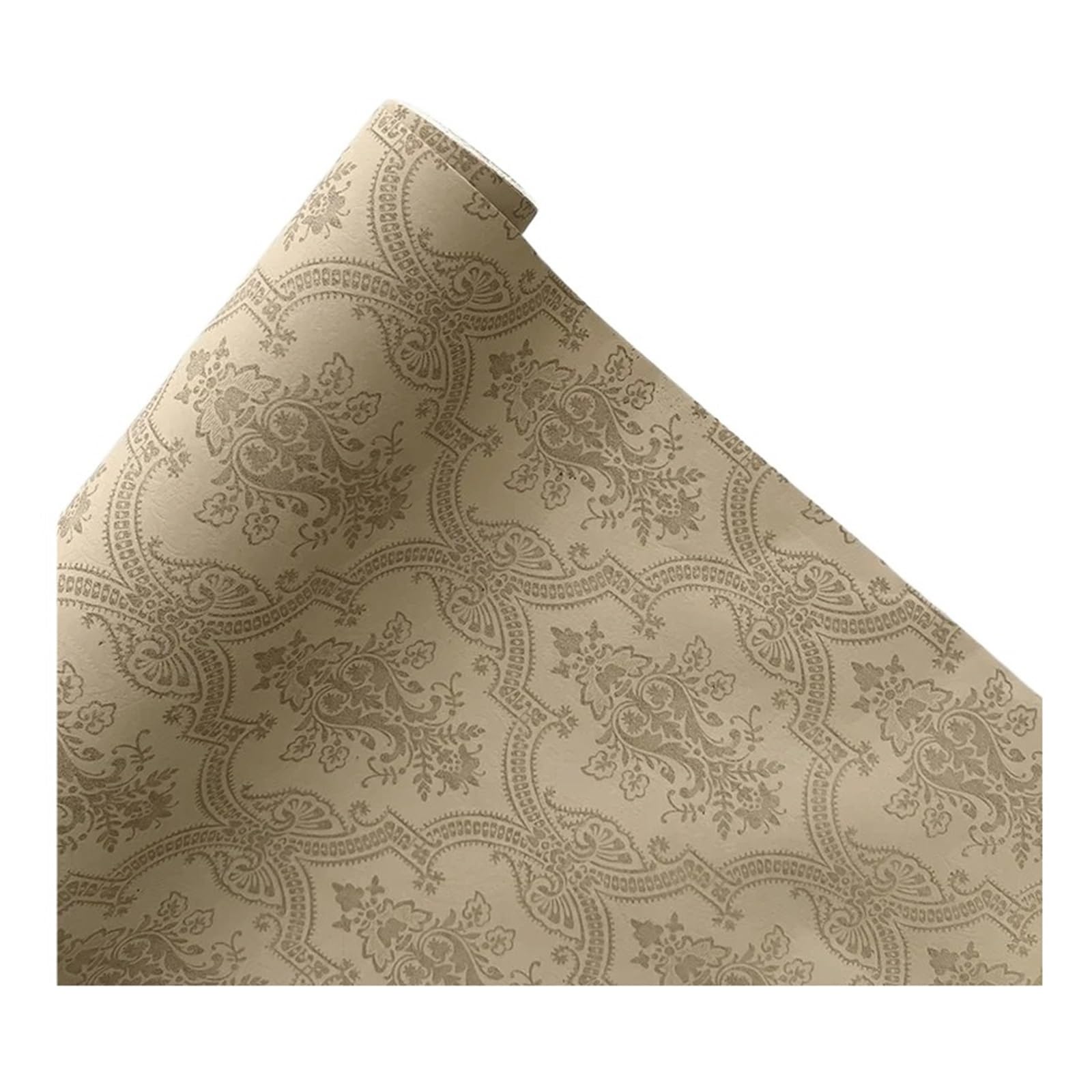 Papier do pakowania prezentów kwiatowych, Papier do pakowania prezentów 60 cm x 6 jardów Wielokolorowy(Grey-brown)