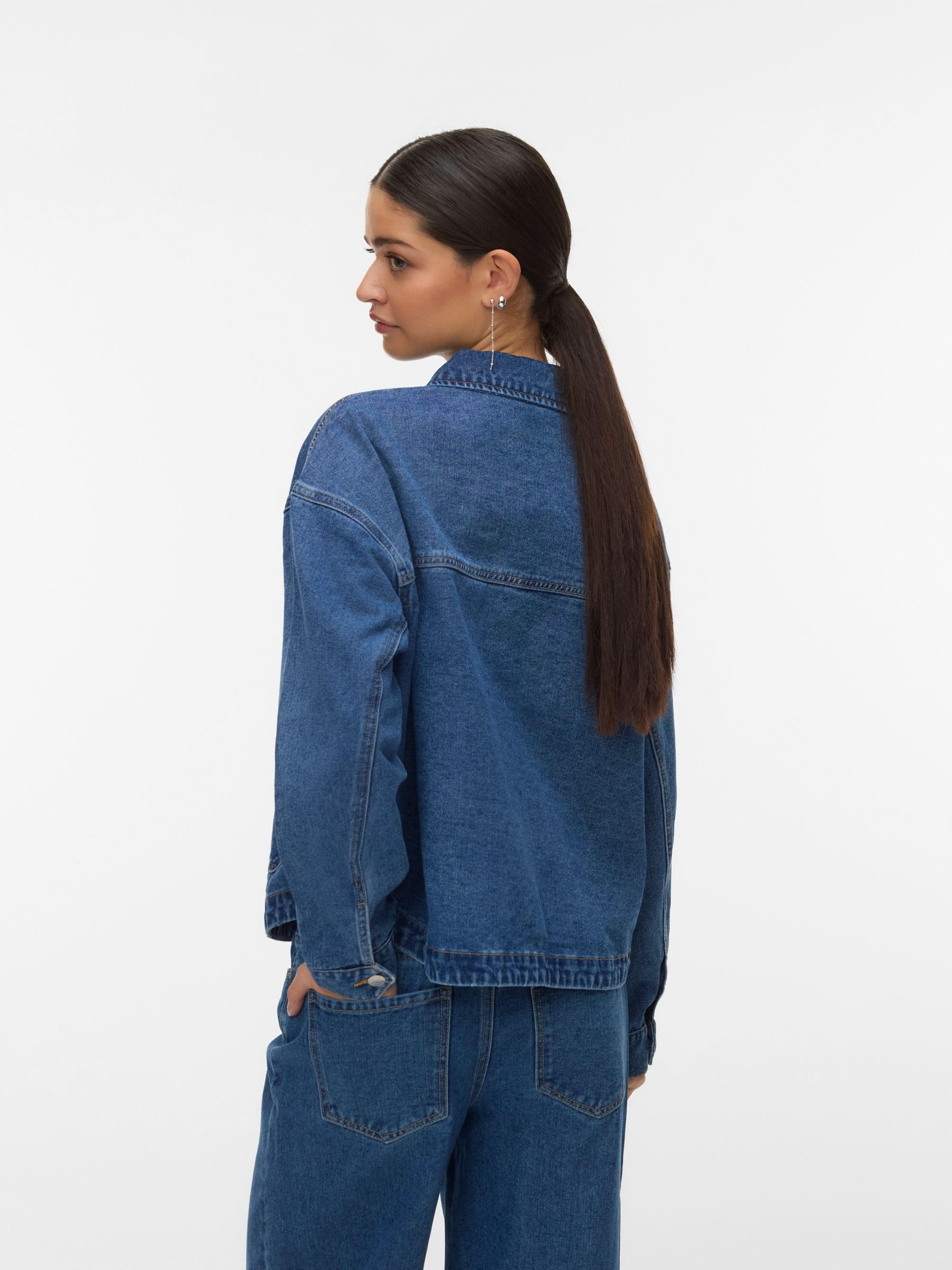 VERO MODA Shacket VMJAMIE Denim Jacket