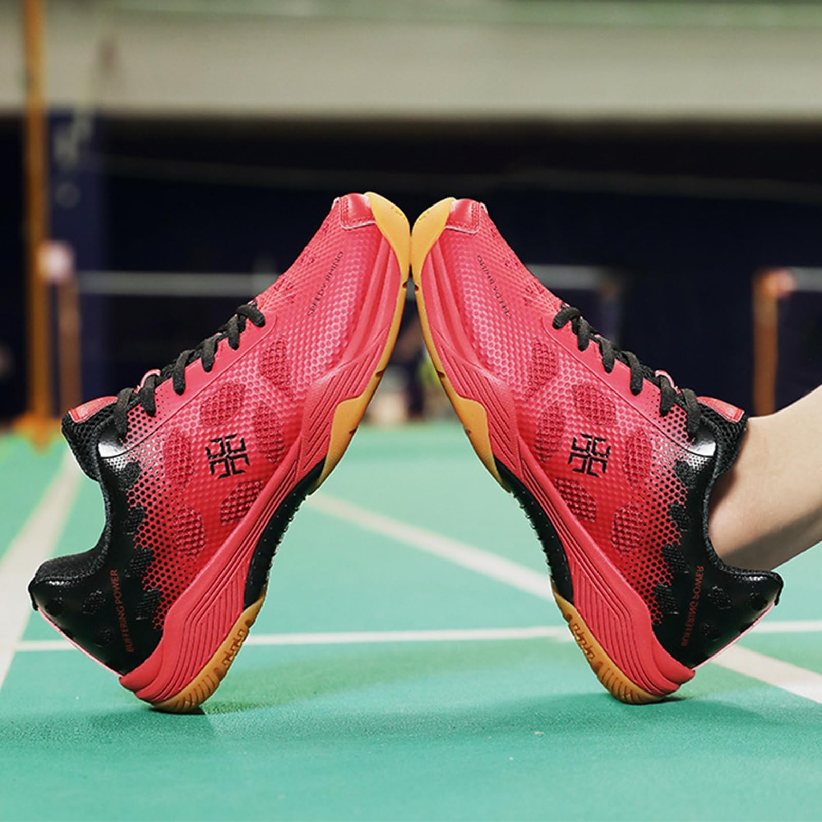 Zapatillas de bádminton para Hombre, Zapatillas Tenis Pickleball, Ligeras Entrenamiento en cancha Cubierta, Deportivas para ráquetbol y Squash