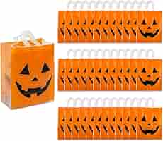 HALLOWEEN PARTY　ポーチ Amazon.com: CCINEE 24pcs Non-Woven Treat Bags 8 Cute