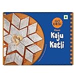 GO DESi Classic Kaju Katli 200 grams, Made with Cashew Nuts, Sweets Indian Mithai, Indian Sweets Gift Pack