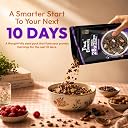 True Elements High Protein Muesli Dark Chocolate 400g (Pack Of 2) Combo - 800gm | 28g Protein | Dark Chocolate | Healthy Breakfast Cereal | Rich in Nuts, Seeds & Wholegrains | No Added Preservatives gallery image