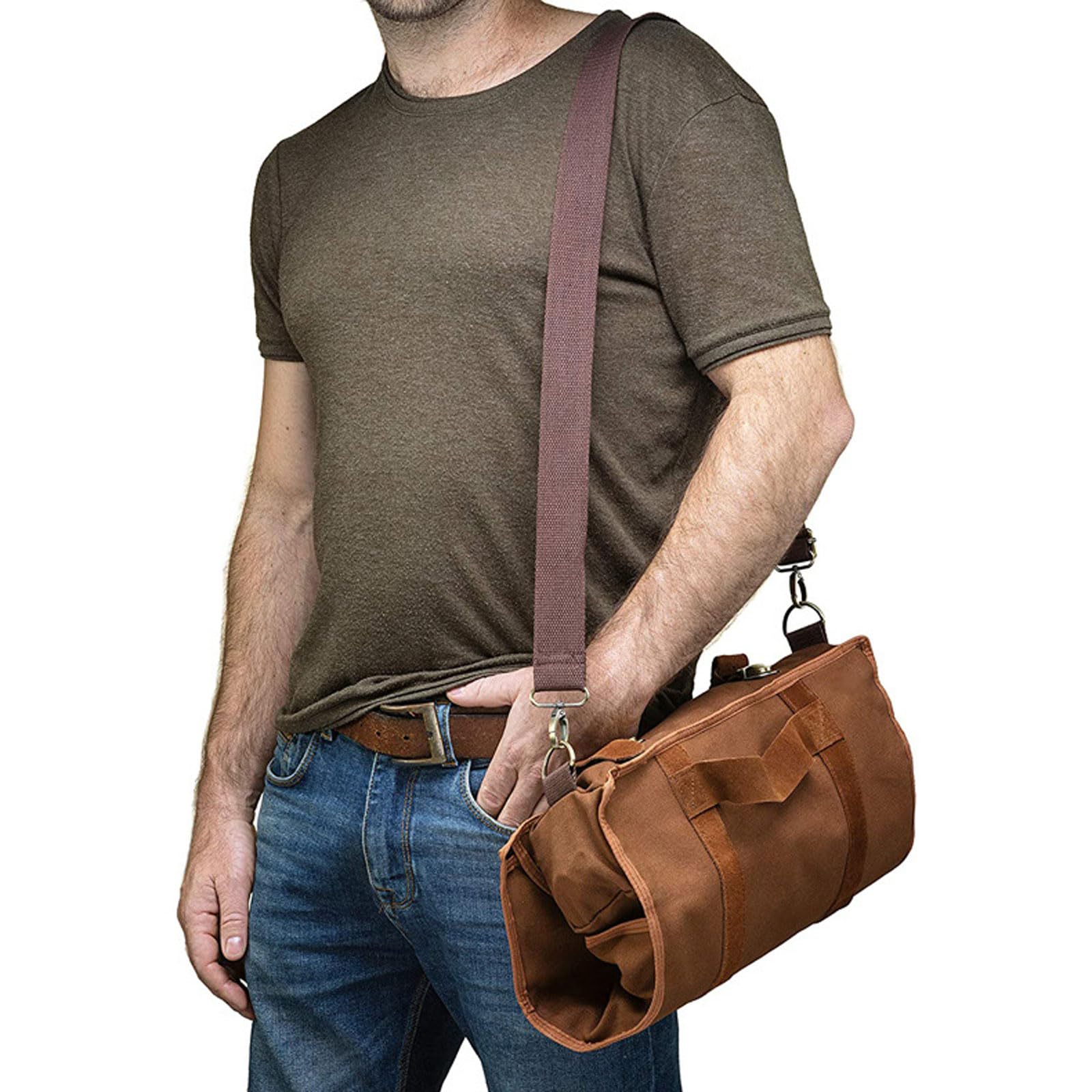 Borse Del Kit Da Barman,Borsa da Viaggio per Barman,Borsa da bar portatile,Borsa Mixer Cocktail ,Borsa da barista da viaggio con tracolla,Perfetta per Feste all'aperto in Giardino（Senza Attrezzi Bar）