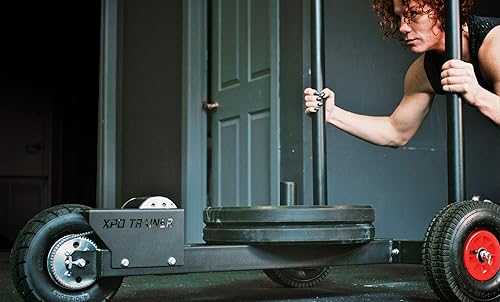 Miniatura 3 de XPO Trainer - Trineo de empuje  Mejor trineo de entrenamiento para interiores y exteriores para entrenamiento de agilidad de velocidad,