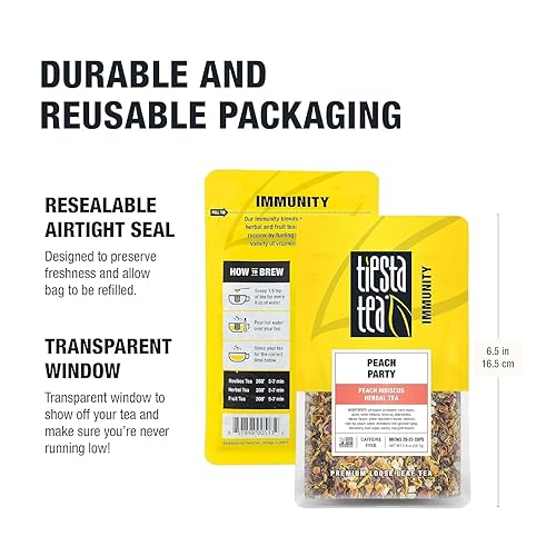 Miniatura 95 de Té de frutas, hibisco y arándanos, sin cafeína, sin OMG, mezcla de té de hierbas