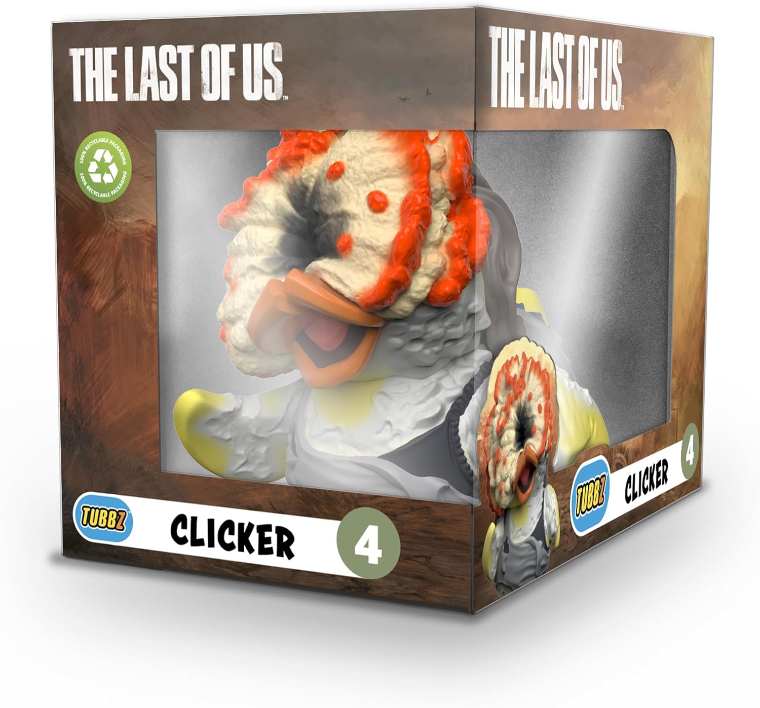 TUBBZ Boxed Edition Clicker Collectible Vinyl Rubber Duck Figure - Official The Last of Us Merchandise - TV, Movies & Video Games