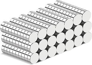 TRYMAG 4 mm x 1.5 mm 240 Pcs Small Neodymium Magnet, Mini Magnets Strong Rare Earth Magnets Round Refrigerator Magnet for Crafts Dry Erase Board, Office, Fridge, Building Scientific Models