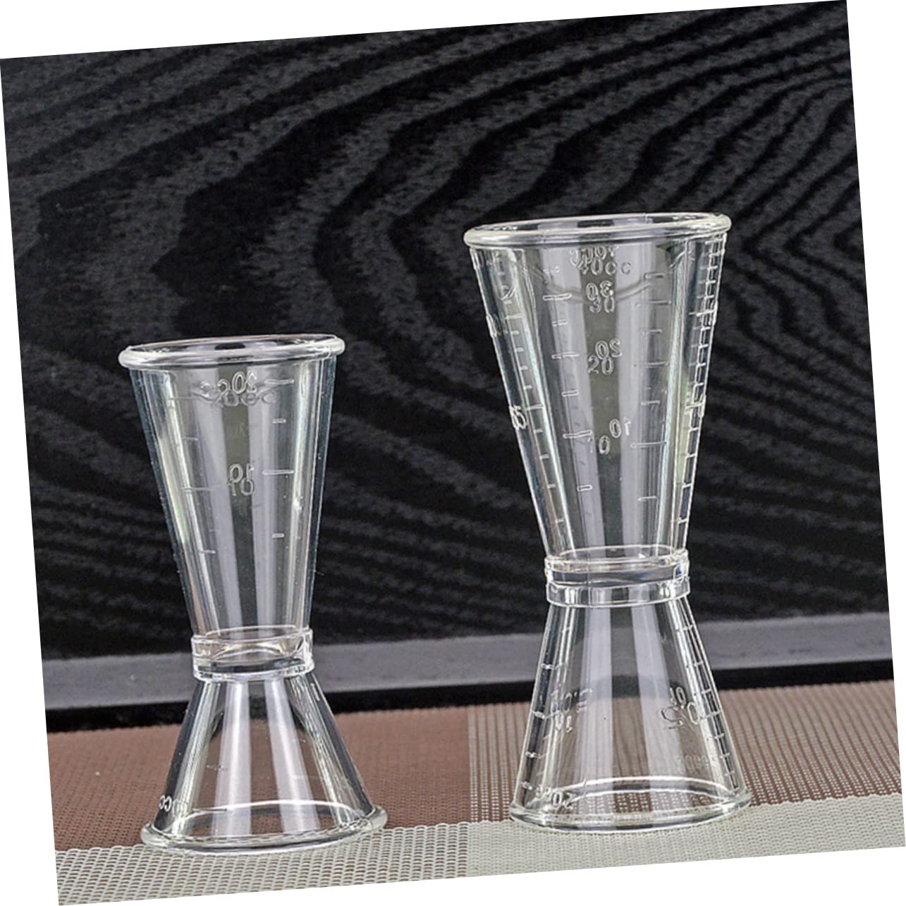 MAGICLULU 12piezas Taza Medidora De Cócteles De Doble Cabeza Medición De Alcohol Onzas Herramienta De Bar Para Fiestas y Hogar