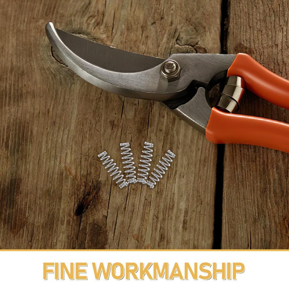 Garden Shears Springs Replacement 20 pack Pruner Cutting Spring Parts for Pruning Shears Tree Trimming Scissors Small Garden Clippers Gardening Springs Replacement image 3