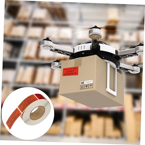 Miniatura 7 de SEWACC 2 Rolls Set do not Remove Label do not Bend Stickers do not Separate Stickers Shipping Warning Sticker Warning Label Stickers Shipping