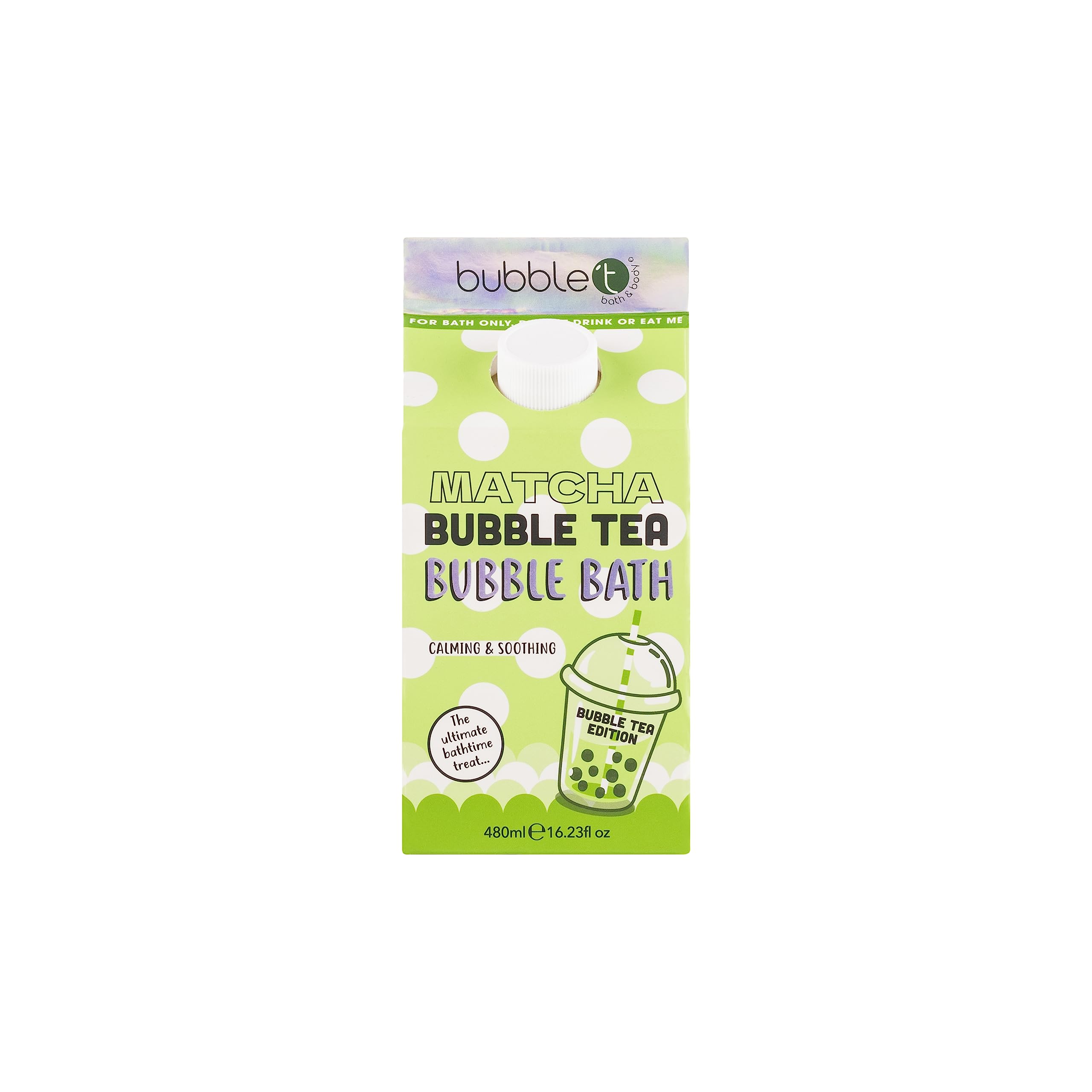 Bubble T Bath Milk in Matcha (480ml)