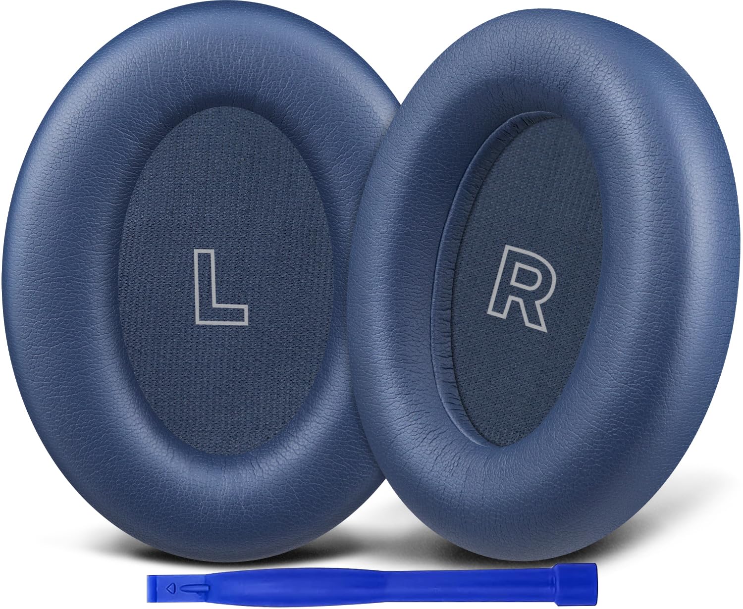 SOULWIT Replacement Earpads for Bose QuietComfort(QC) Ultra Wireless Headphones, Ear Pads Cushions with Softer Protein Leather, High-Density Noise Cancelling Foam - Lunar Blue-image-19