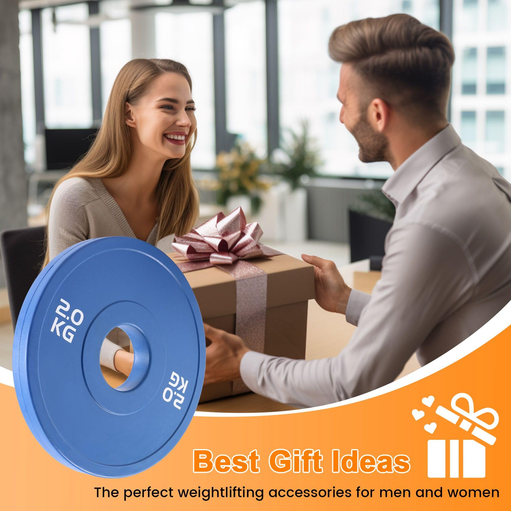 2X Gym Micro-Type Plates Hantle Talerze Gumowe Ułamkowe Talerze Dodatek Otwór 50,4 mm 2,0 Kg