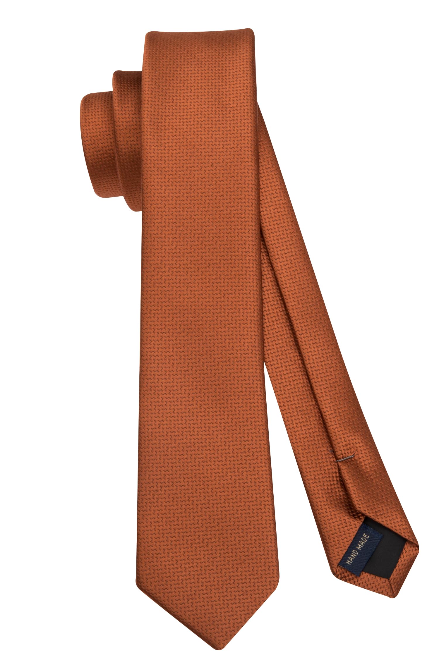 HISDERN corbatas delgadas para hombre, corbata de seda de color liso de 6cm, corbata Formal clásica para boda, fiesta, negocios