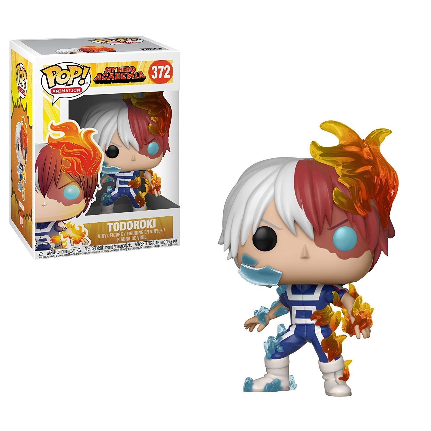 Amazon.com: POP Animation My Hero Academia Todoroki Glow in The