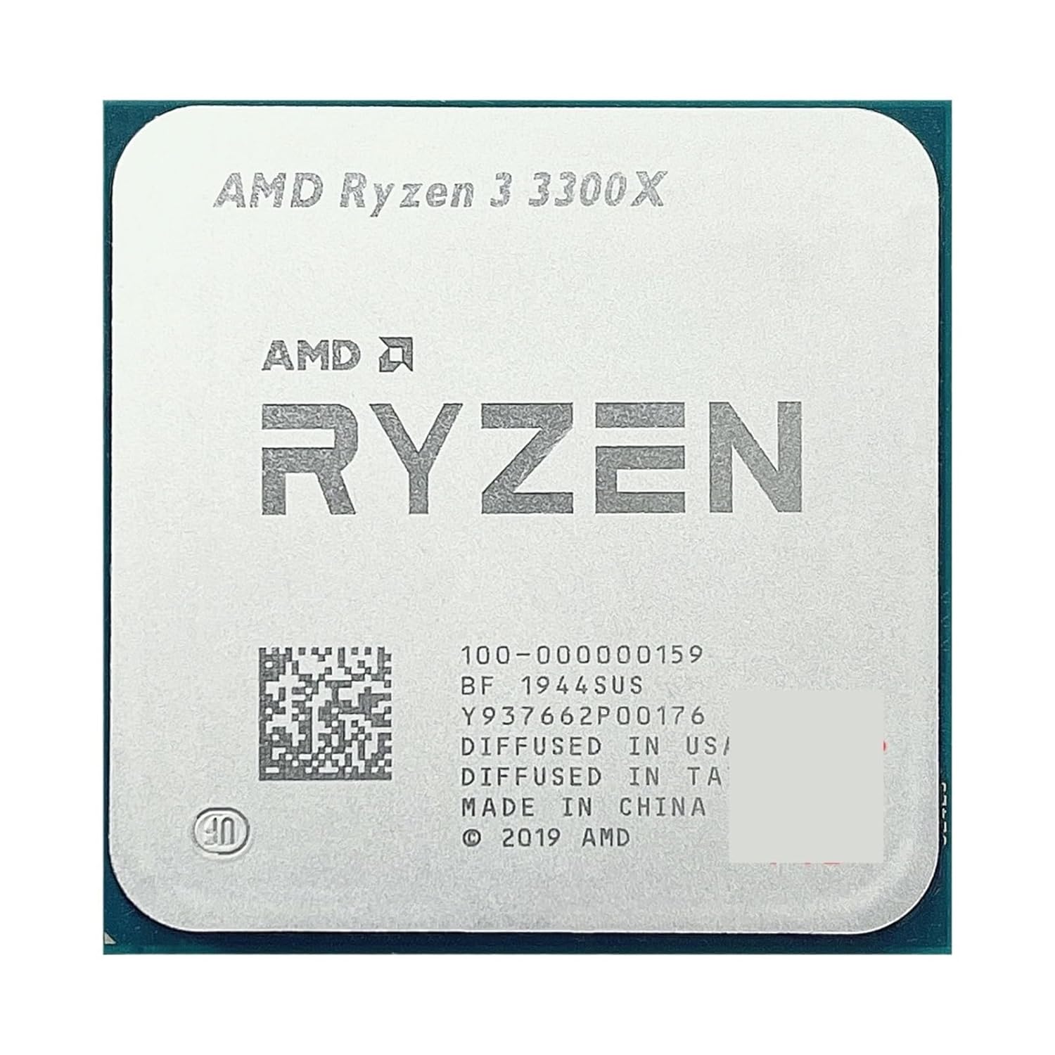 AMD Ryzen 3 3300X R3 3300X 3.8 GHz Quad-Core Eight-Thread 65W CPU Processor L3=16M 100-000000159 Socket AM4 65W