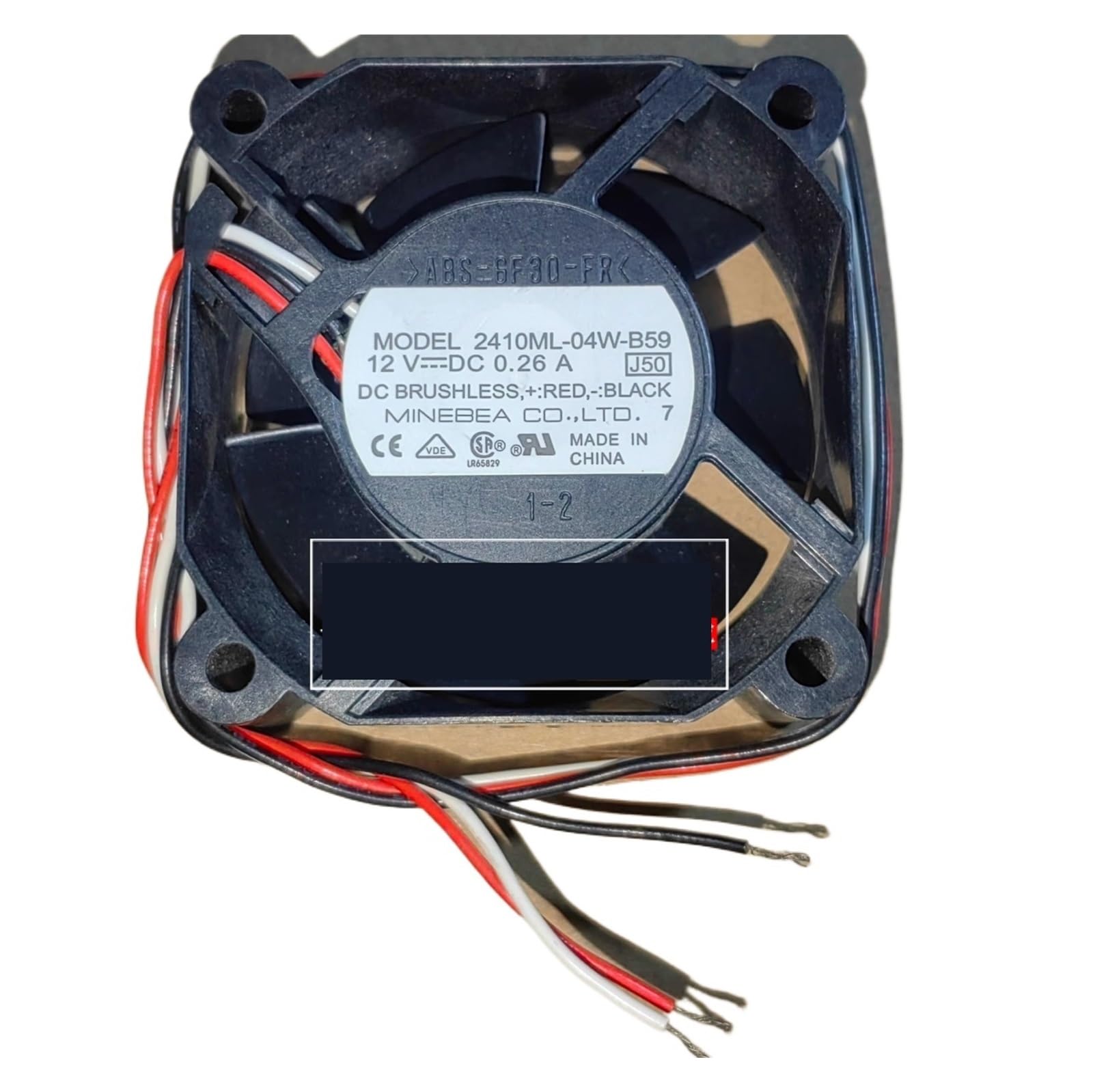 TYHUJKKL 2410ML-04W-B59 12V 0.26A 6025 cooling fan