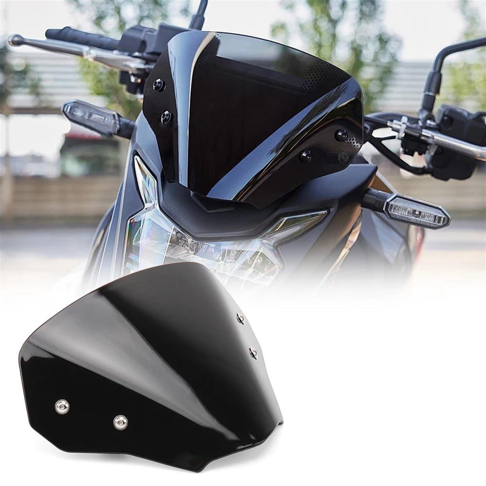 Cupolino Parabrezza In Acrilico Per Honda CB750 Hornet 2023 - Accessorio Moto Sportivo, Protezione Antivento