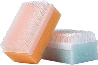 Scalp Scrubbie 3-pk, Sterile, Cradle Cap and Baby Bath Time Sponge Brush