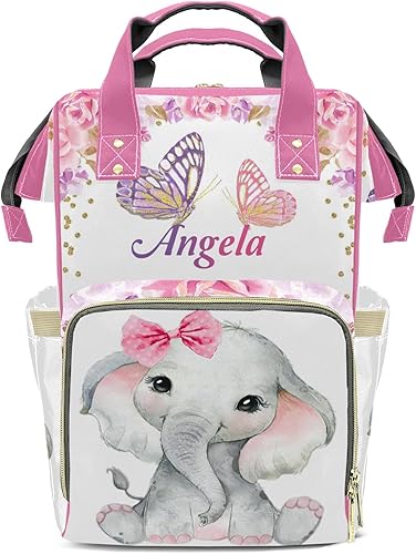 Bolsa de mano personalizada, bolsas de pañales, mochila con nombre, bolsas de lactancia para mamá, regalos para niño y niña, Pattrn 20, Mochilas
