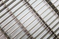 Vista 18 de HVAC Premium 4" X 30" or 30" X 4" Heavy Duty Walkable Floor Grille - Fixed Blades Air Grille - Brown [Outer Dimensions: 5.75 X 31.75]