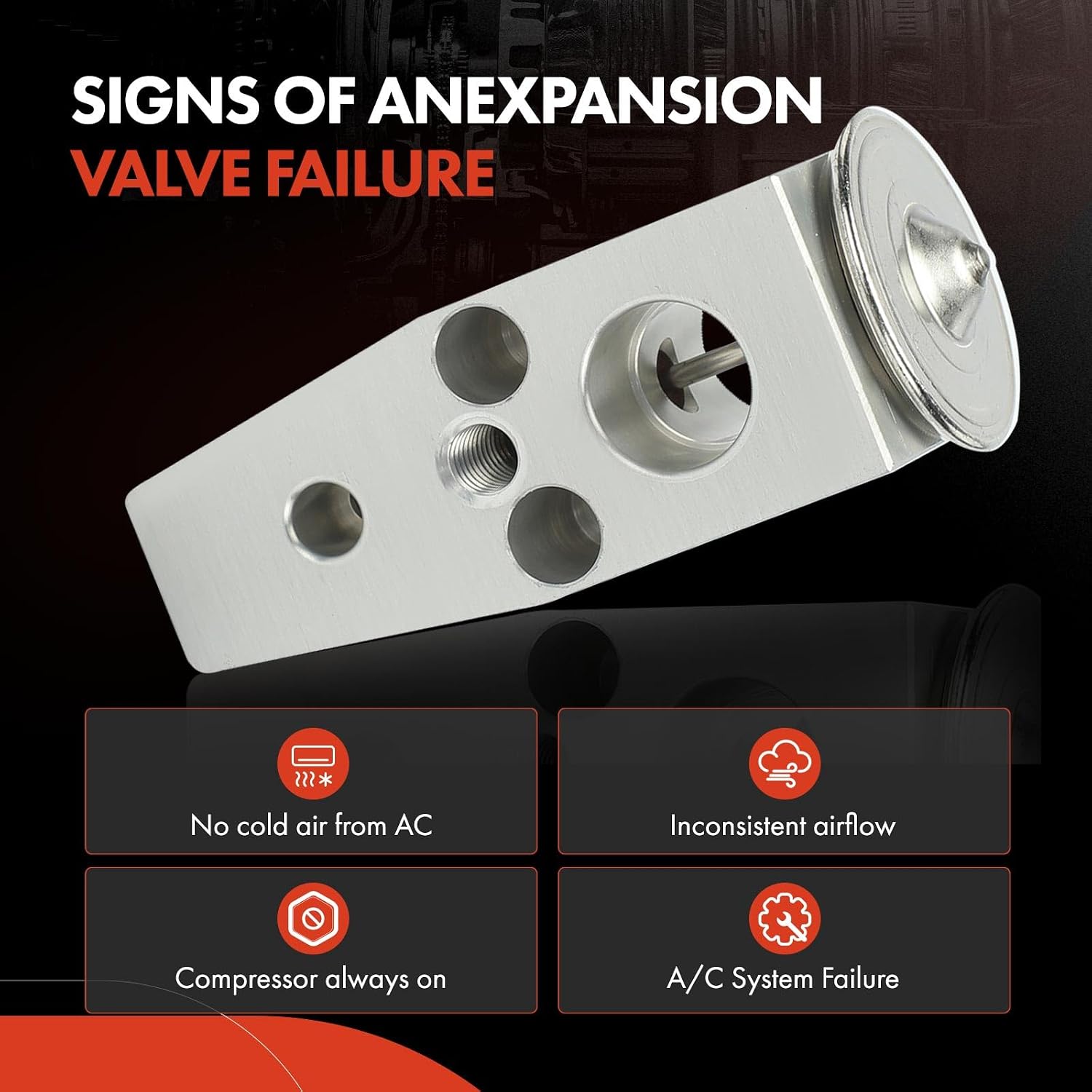 A-Premium AC Expansion Valve Compatible with Acura MDX 2014 2015 2016 2017