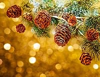 Vista 4 de Deloky 250 piezas de piñas naturales de Navidad, adornos de piñas de Acción de Gracias para manualidades, decoración del hogar, otoño y Navidad