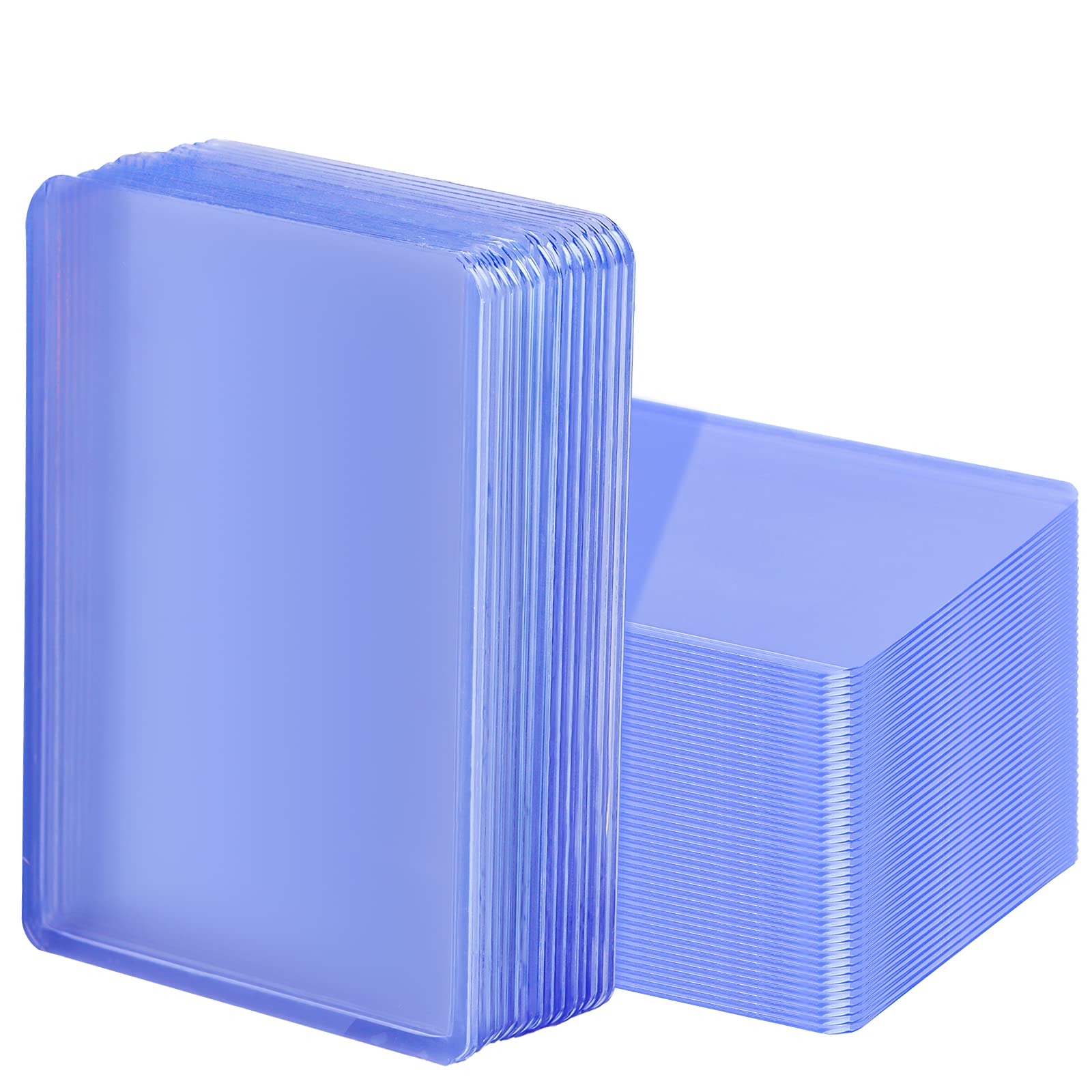 Pochettes transparentes pour cartes de baseball et de sport format 7,6x10,2 cm