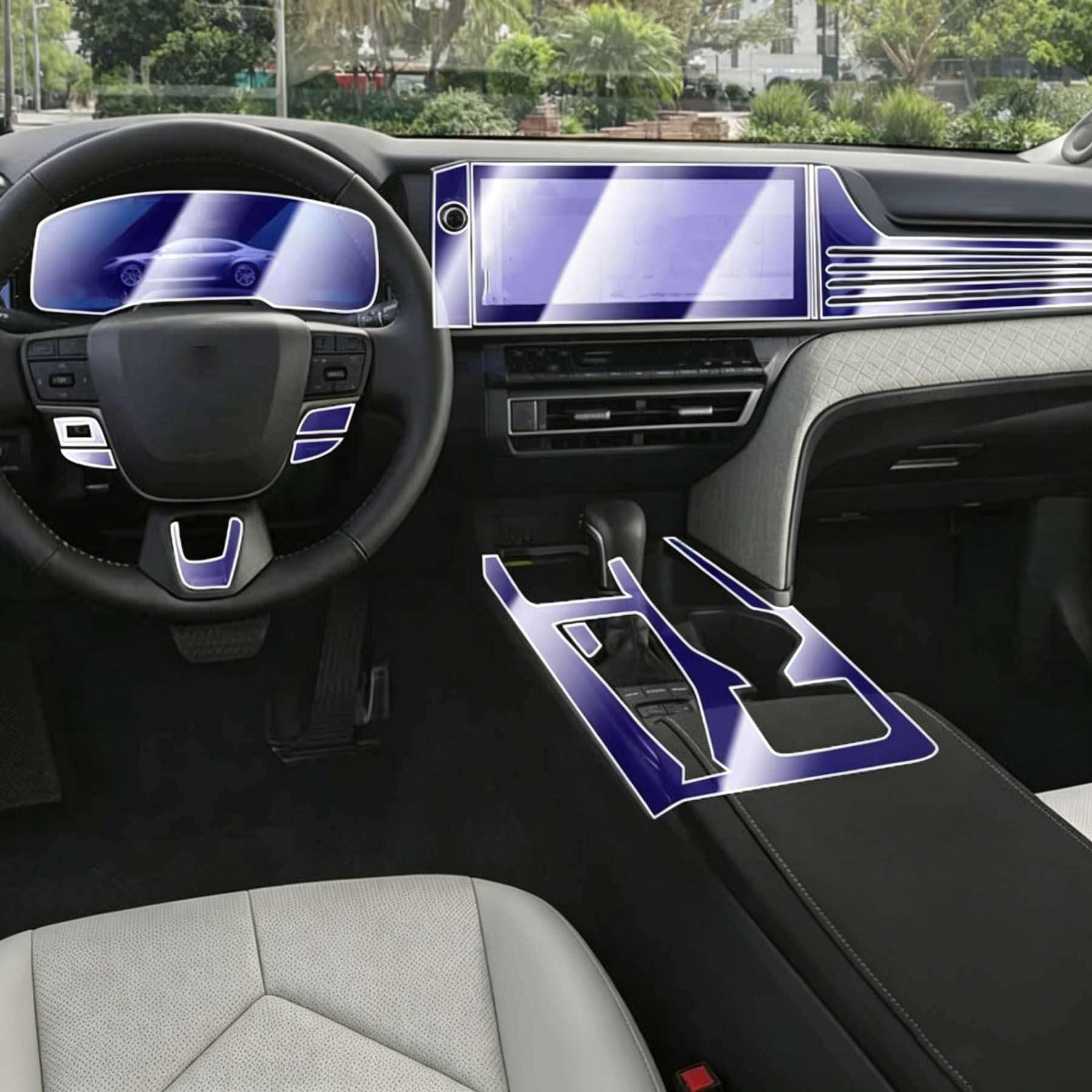 Protection TPU Toyota Camry 2025 intérieur anti-rayure