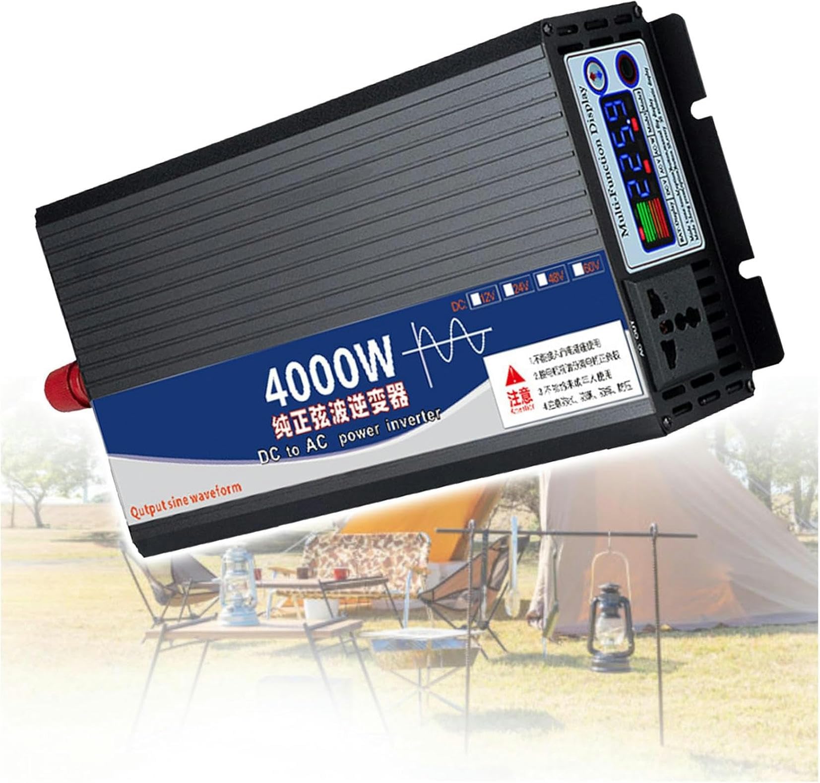 Convertisseur CC AC résolvant les pannes électriques en camping-car 5000W